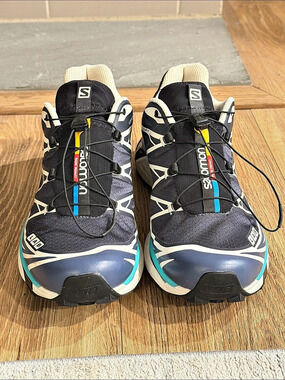 Salomon LABs XT6 Blue Athletic Shoes US 12